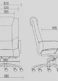 CADEIRA EXECUTIVA NEW ONIX - Foto 4